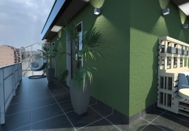 Attico con terrazzo - Casale Monferrato